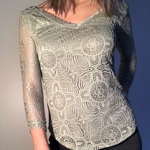 Lace quarter sleeve NEVER WORN